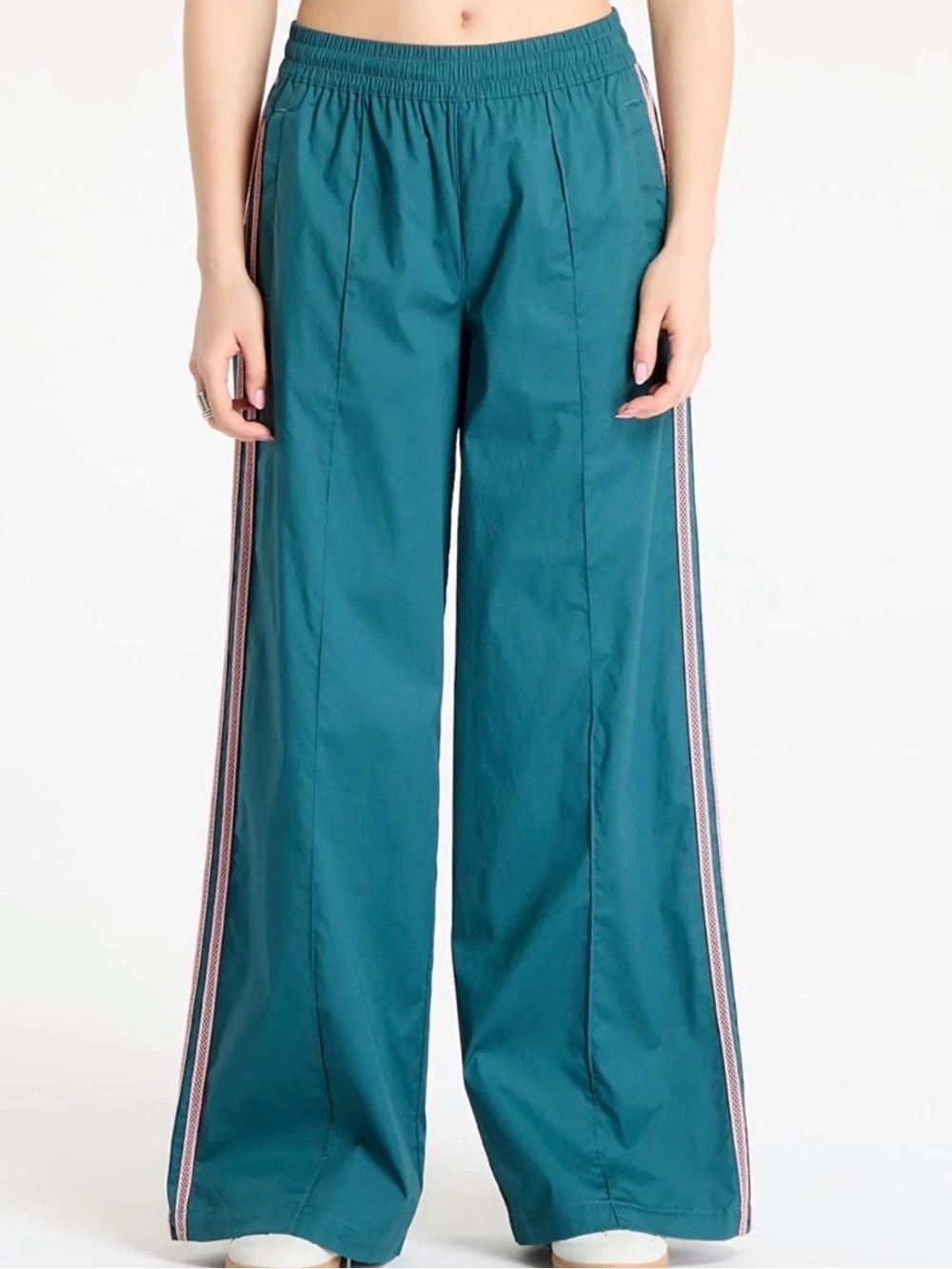 Adidas Originals Summer Glow Pants NWT Tech Green Size Medium - Picture 2 of 5